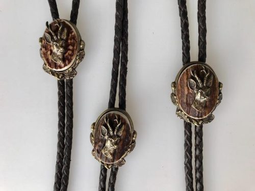 Cravata americana motiv cap caprior, metal