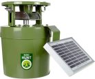 Hrănitoare Automată pentru Vânat EUROHUNT Light 6V SET Complet – Panou Solar, Acumulator și Încărcător Incluse | Programare Digitală până la 6 Hrăniri/Zi