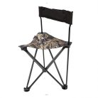 Scaun de vânătoare pliabil Ameristep Tripod Blind Chair, cu spătar, 3 picioare, camuflaj