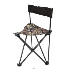   Scaun de vânătoare pliabil Ameristep Tripod Blind Chair, cu spătar, 3 picioare, camuflaj