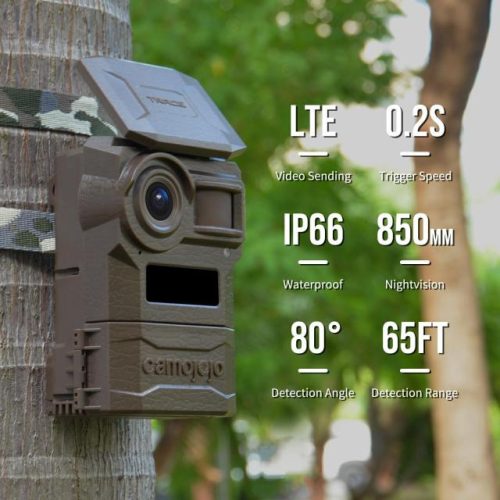 Camera supraveghere, monitorizare vanat Camojojo Trace cu cartela SIM universala