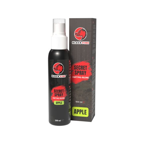 Atractant mistret, cerb, caprior Black Fire Secret Spray aroma de mere, 100 ml