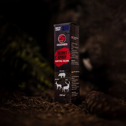 Atractant mistret, cerb, caprior Black Fire Secret Spray aroma de mere, 100 ml