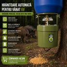 Hrănitoare Automată pentru Vânat 6V cu Timer Digital – Hrănitor Automat Programabil EUROHUNT Light