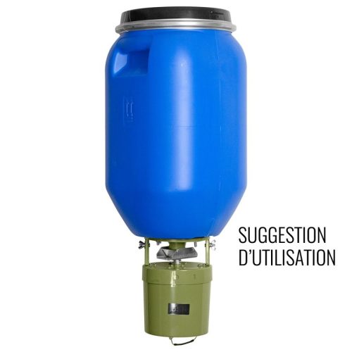 Dispersor porumb, hranitor automat Eurohunt DSF - 6V