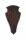 Panoplie trofeu cerb Eurohunt 2, 52 x 26 cm, maro