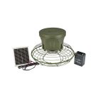 Hrănitor automat pentru vânat EUROHUNT Evolution 2.0, 12V, cu panou solar și acumulator inclus