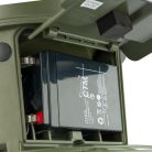 Hrănitor automat pentru vânat EUROHUNT Evolution 2.0, 12V, cu panou solar și acumulator inclus