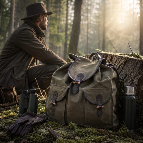 Rucsac de Vânătoare Parforce din Canvas: Robust, Silențios și Elegant