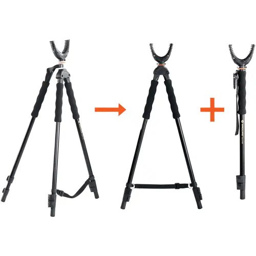 Sprijin telescopic arma tripod Vanguard Target Quest T62U, 3 in 1