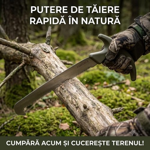 Ferăstrău pentru tranșarea vânatului Parforce – lamă inox 15,5 cm, mâner antiderapant