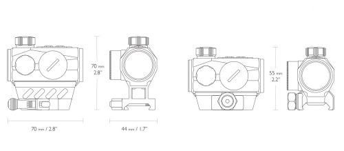 Red Dot Hawke Endurance 1X25 QR Digital Control