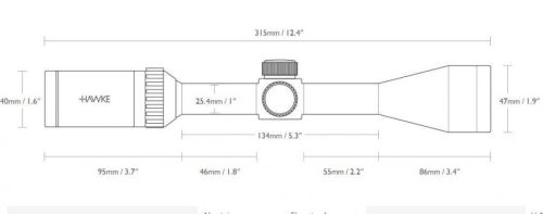 Luneta 3-9x40 Hawke Vantage 30/30
