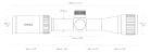 Luneta Hawke Vantage 2-7x32 IR AO MilDot