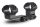 Suport luneta Hawke 1" deplasat inalt pentru sina 9-11 mm