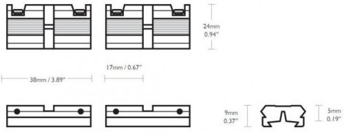 Sine Weaver/Picatinny cu prindere pe 9-11 mm