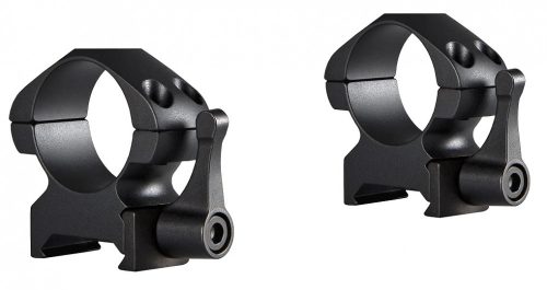 Inele Hawke Precision 1", Weaver, medii, otel, detasabile