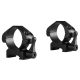 Inele Hawke Precision 30 mm, Weaver, medii, otel, detasabile