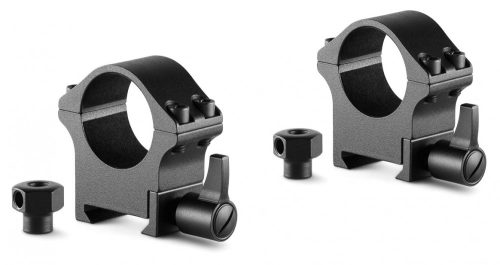 Inele Hawke Professional 1", Weaver, medii, otel, detasabile