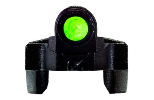Catare cu fibra optica pentru arme de vanatoare cu sina ventilata HiViz Magni-Hunter II, 9-11,1 mm