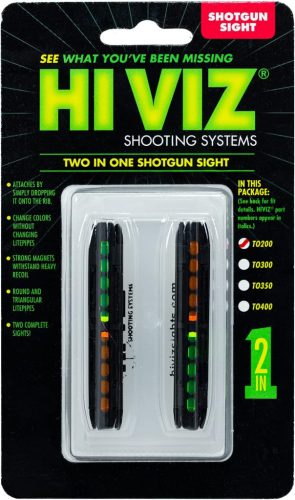 Catare arma vanatoare cu fibra optica 2 in 1 HiViz TO200, 4,2-6,5 mm