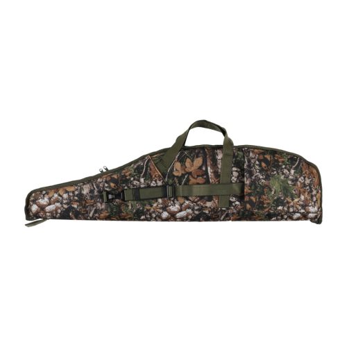 Husă pentru armă Forsport 112 cm Forest Camo, căptușită, cu broderie cerb