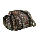 Geantă de vânătoare Forsport cu șezut, camuflaj forestier, broderie cerb