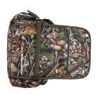 Geantă de vânătoare Forsport cu șezut, camuflaj forestier, broderie cerb