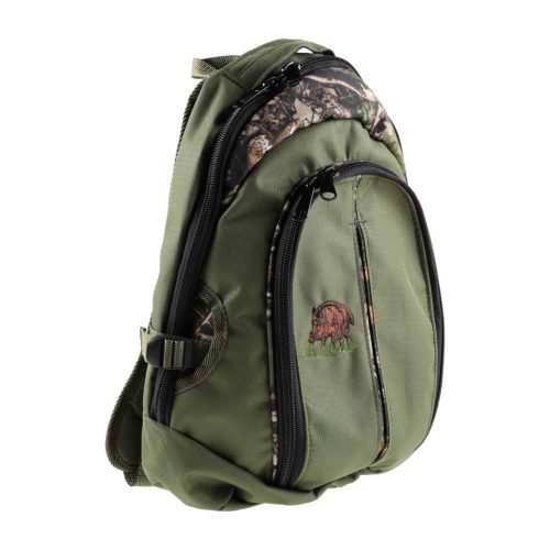 Rucsac de vânătoare Forsport Smart oliv/camuflaj, cu broderie mistreț