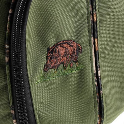 Rucsac de vânătoare Forsport Smart oliv/camuflaj, cu broderie mistreț