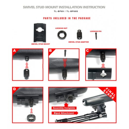 Bipod Universal Leapers UTG