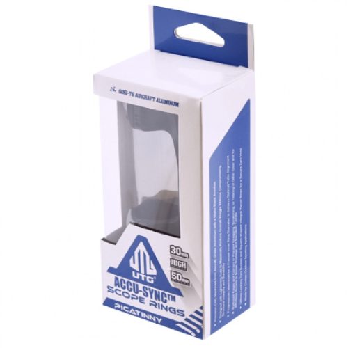 Prindere luneta cu vizare, inalta, monobloc Leapers Accu-S 30/22