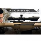 Prindere luneta cu vizare, medie, monobloc Leapers Accu-S 30/22