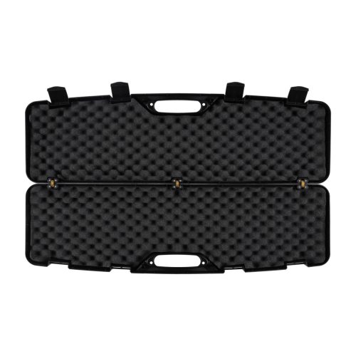 Cutie Rigidă Transport Armă Megaline Black 97x25x10 cm – Protecție din Polimer cu Cleme și Spumă Alveolară
