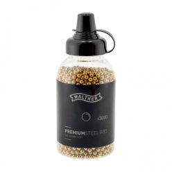   Bile Oțel Walther Premium Gold 4.5 mm (BBs) – Flacon 3000 Bucăți cu Dozator Rapid