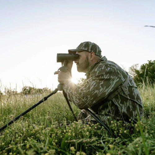 Trepied de vânătoare Primos Trigger Stick X – reglabil 104–168 cm, rotație fluidă 360°