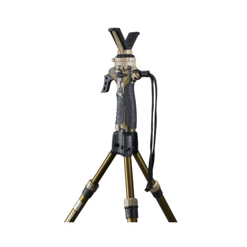 Trepied de vânătoare Primos Trigger Stick Vantage – reglabil 104–170 cm, Mossy Oak Bottomland