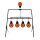 Țintă Metalică RazorGun Wind Spinner – 4 Pendule și Resetare Automată