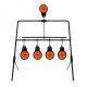 Țintă Metalică RazorGun Wind Spinner – 4 Pendule și Resetare Automată