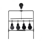 Țintă Metalică RazorGun Wind Spinner – 4 Pendule și Resetare Automată
