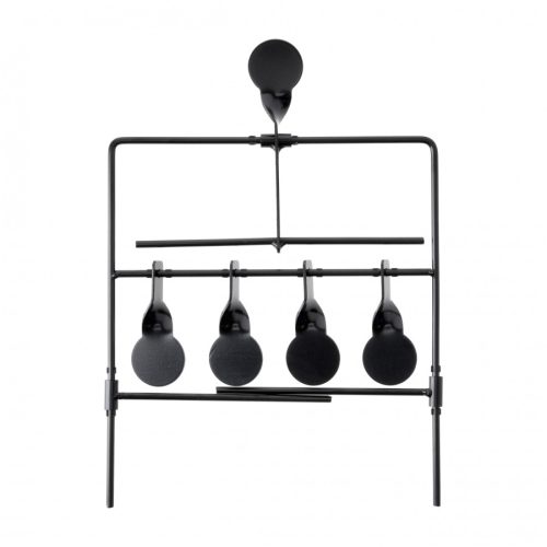Țintă Metalică RazorGun Wind Spinner – 4 Pendule și Resetare Automată