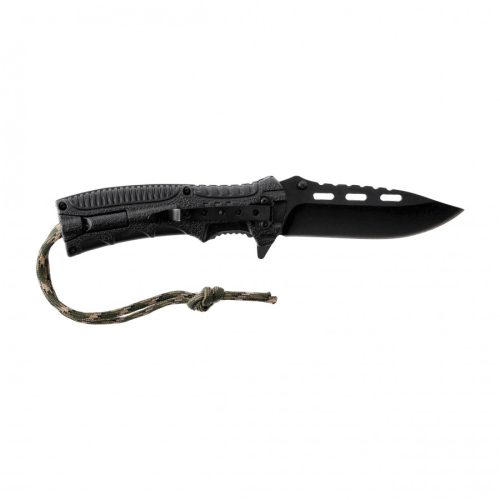 Briceag Mil-Tec survival cu amnar si paracord