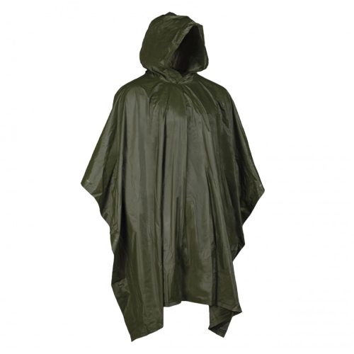 Poncho impermeabil Mil-Tec 10628501 Olive – protecție pentru ploaie, vânătoare și outdoor