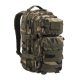 Rucsac tactic Mil-Tec Assault Pack Small 20 L Woodland – MOLLE, compact și rezistent