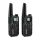Stații Radio PMR Baofeng BF-25E Black Twin - Set 2 Bucăți, 16 Canale, VOX, Acumulator 1400 mAh