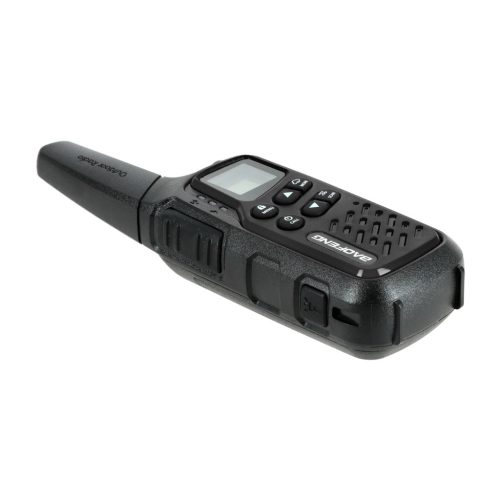 Stații Radio PMR Baofeng BF-25E Black Twin - Set 2 Bucăți, 16 Canale, VOX, Acumulator 1400 mAh