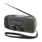 Radio de Supraviețuire Fosco Crank – Solar, Dinam și Powerbank