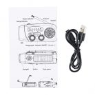 Radio de Supraviețuire Fosco Crank – Solar, Dinam și Powerbank