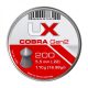 Alice aer comprimat Umarex Cobra Pointed Ribbed Diabolo Gen. 2, 5,5 mm 200 buc.