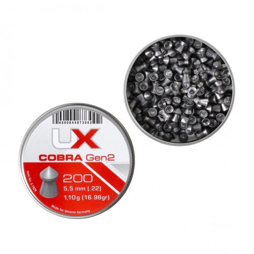 Alice aer comprimat Umarex Cobra Pointed Ribbed Diabolo Gen. 2, 5,5 mm 200 buc.